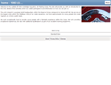 Tablet Screenshot of 1083squadron.co.uk